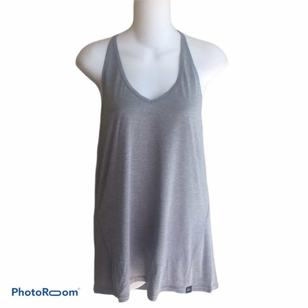 New Balance for J Crew Workout Tank Gray Free Flow Quick Dry NWT Woman's Large